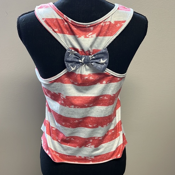 America Crop Top Razorback - Picture 3 of 4